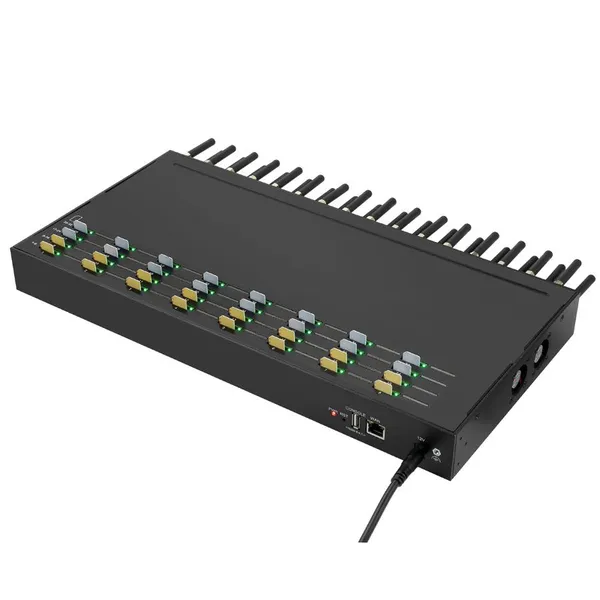 Настраиваемый модуль Войп-шлюза SK32-128 4G LTE модем для массовой передачи голоса и SMS с несколькими слотами, 32 портами, 128 SIM-картами, возможность изменения IMEI, SIM-бокс, маршрутизатор SMPP