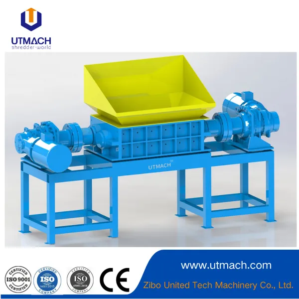 Two Shaft Shredders Machine Supplier 2 Shaft Shredder