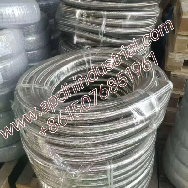 Smooth Bore Stainless Steel Braided PTFE Hose photo-3