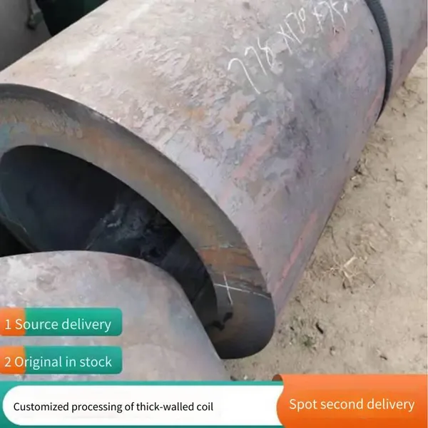 T-butt Welded Submerged Arc Welded Large-diameter Welded Pipes, Q345b Coiled Pipes, Steel Pipe Casings, Hot-rolled Thick-walled Pipes With a Full Range of Materials photo-3