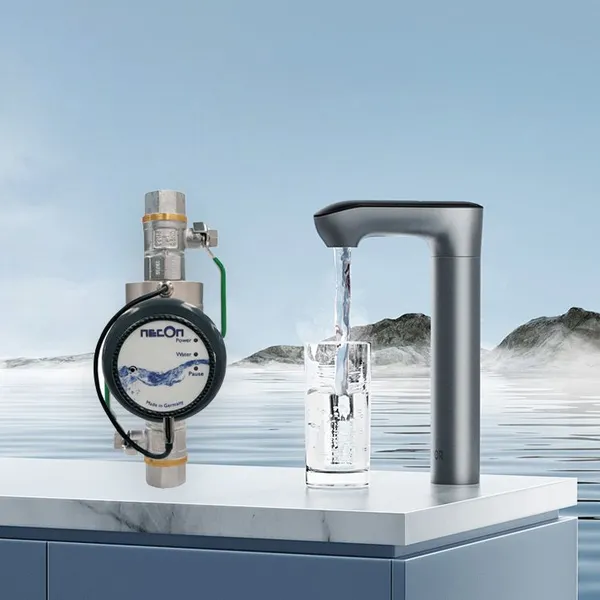 Copper Silver Ion Physical Water Purifier for Household Water Supply, no Need for Any Additives, Fast Sterilization, Suitable for the Whole House
