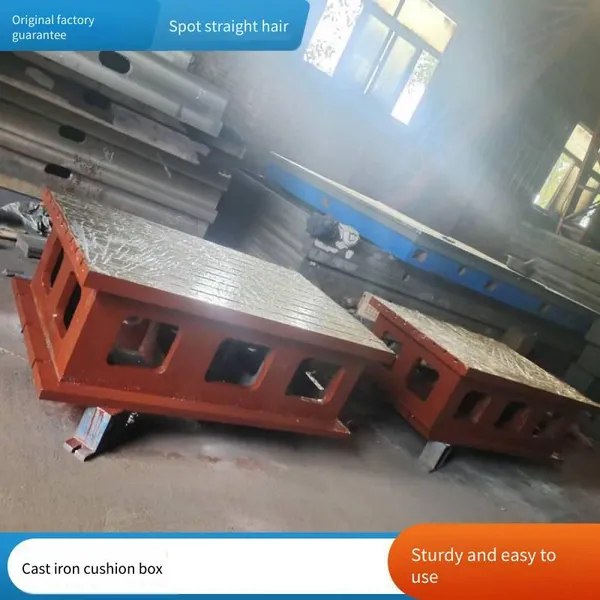 Inspection Cast Iron Square Box, Heightening Pad Box Auxiliary Platform, T-slot Measuring Square Tube Auxiliary Workbench, Customized by Junyuan photo-4
