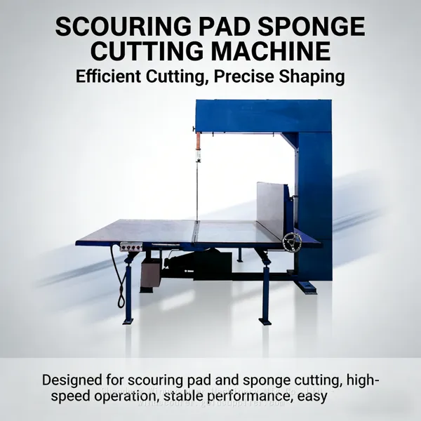 Easy Operate Kitchen Cleaning Sponge Scouring Pad Foam Sponge Forming Machine photo-3