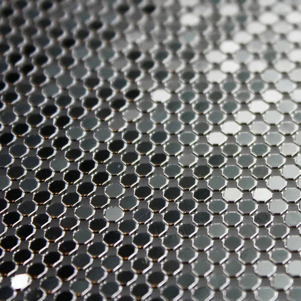 Mesh Chain Mail Curtains Industry Supply Colorful Soft Metal Decorative Aluminum Cloth Fabric Sequin Gold Anodized Modern Window
