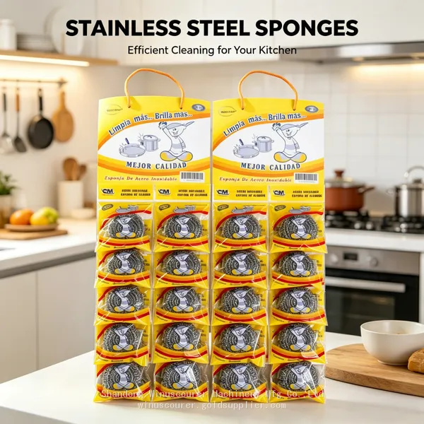 Multi-Purpose Steel Wire Ball for Household & Commercial Use