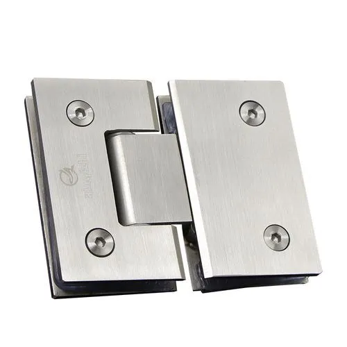 Abrazadera para puertas de cristal