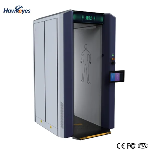 Hawkeyes E-Band Millimeter Wave Metal Body Scanner Quick Security Check Inspection System IP54 Rating for Hidden Contraband