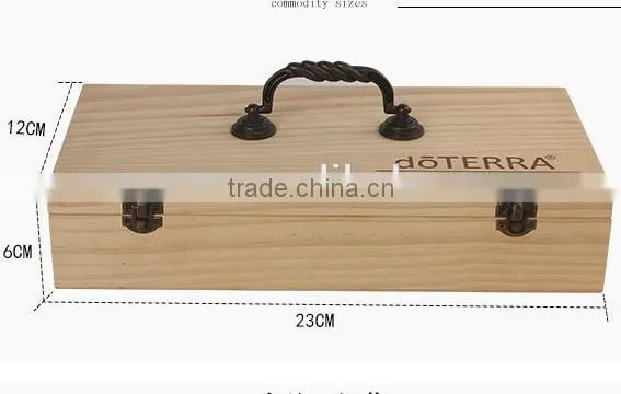 Wooden Essential Oil Stand, Essential Oil Wood Box, Doterra Wooden Storage Box photo-2