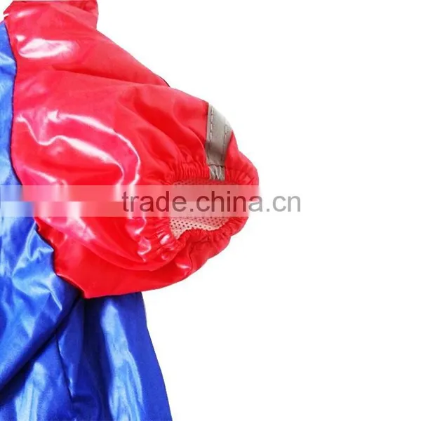 Dog Superman Raincoat With Waterproof Windcoat Material and Mesh Fabric Lining Fit for Spring Summer and Early Autumn photo-6