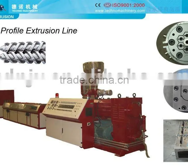 PVC Profile Extrusion Line