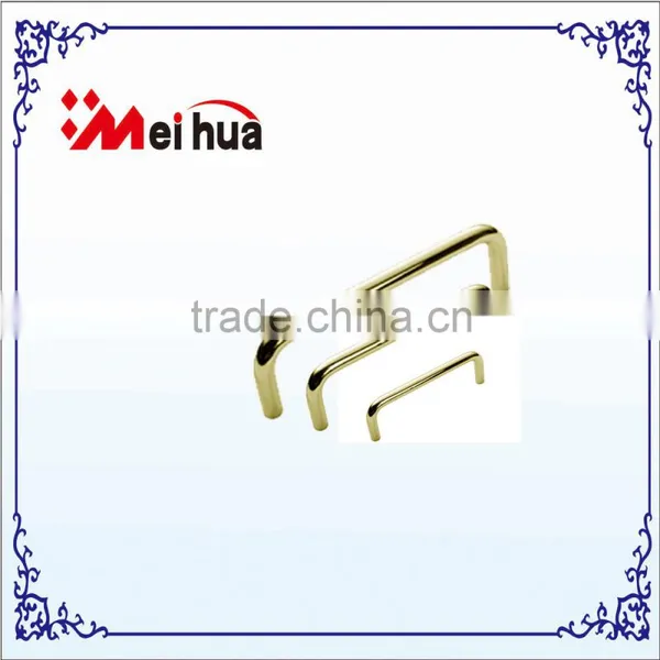 Golden Color U Shaped Furniture Cabinet Pull Handle Handles 304 Stainless Steel Handle