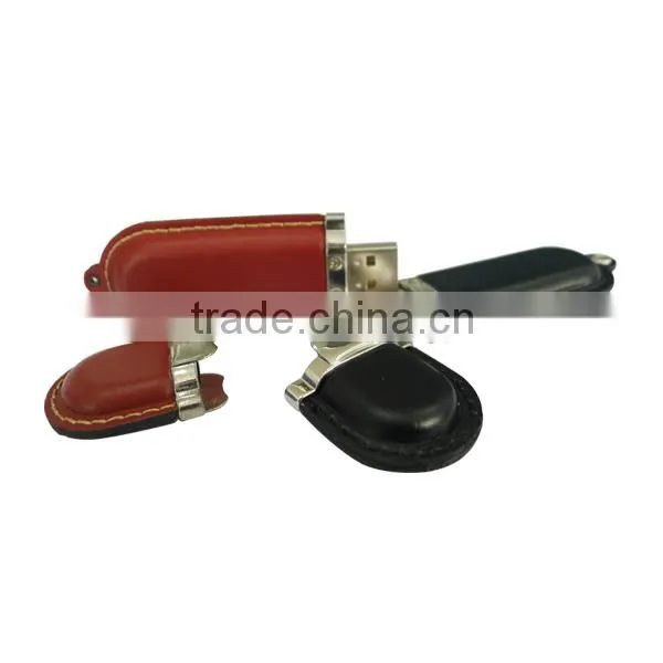 OEM Factory With Custom Logo Leather Usb Flash Drive photo-3