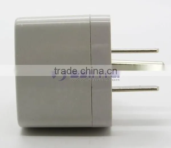 Universal Travel Power Plug to USA AC Plug Adapter ( 3-pin ) Electrical Plug photo-3