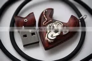 Special Shape Design Usb Flash Disk Wood Usb Flash Drive Custom Logo Oem High Quality Usb 2.0