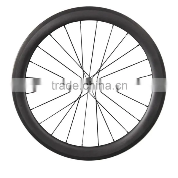2016 On Promotion Carbon Road Bicycle Tubular Rims 56mm UD Matt Road Bike Wheels photo-2