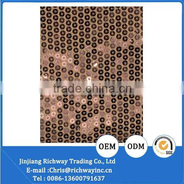 Large Reversible Sequin Fabric Embroidery Fabric Material