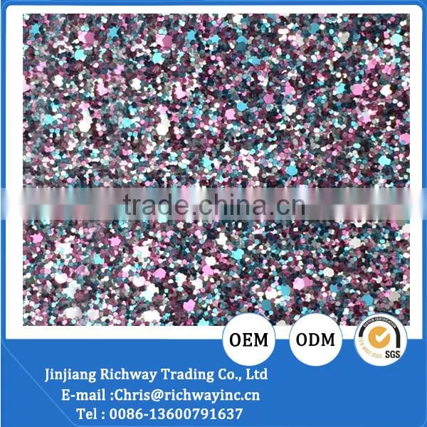 Glitter Fabric Sheet for Shoes Upper Making photo-2