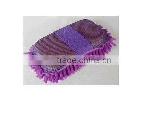 Hot- Selling Automobile Microfiber Terry Towels/ Chenille Mitts / Waxing Sponges photo-5