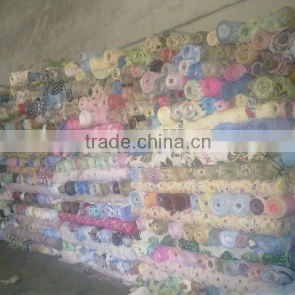 Polyester Cotton Stock Print Fabric photo-4
