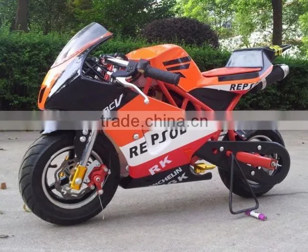 Pull Start 2 Stroke 49cc Kids Mini Pocket Bike