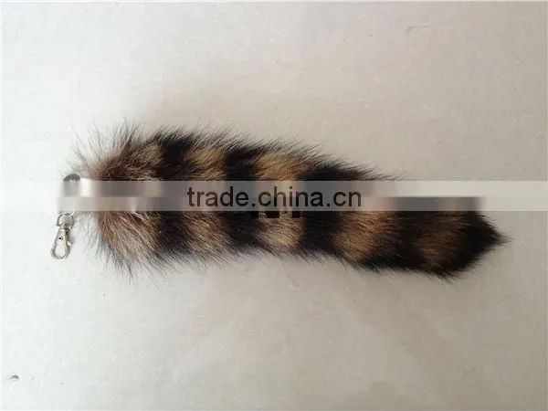 2014 Hot Selling 100% Genuine Raccoon Tail Fur photo-3
