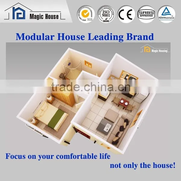 2016 Well Designed Fire Fireproof and Fast Assembling Prefab Concrete House photo-2