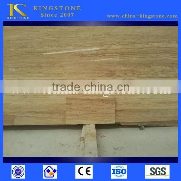 Hot Sell Yellow Wooden Travertine in Stock