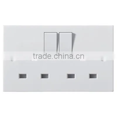 13A Double Socket and 2way Switch