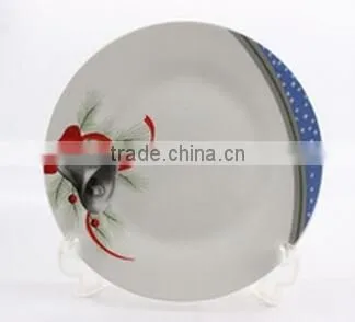 Cheap White Ceramic Dinner Plate / Round Ceramic Porcelain Flat Plate photo-4