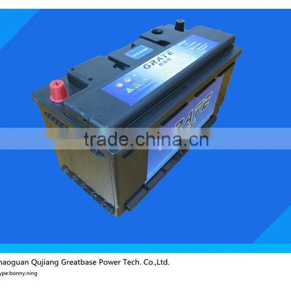 High Quality DIN Standard Maintenance Free Car Battery (N100) 60038-MF--100AH , 12V photo-5