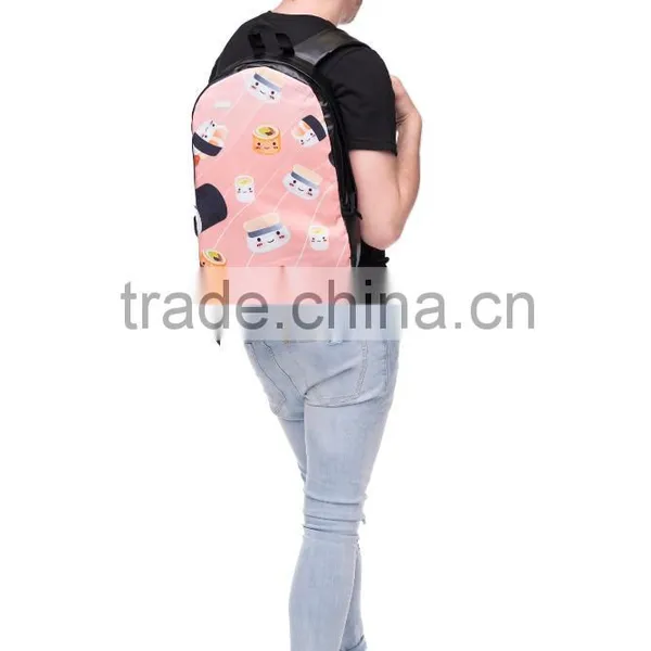 New Design 3D Print High Quality Custom Bag Pack Backpack for Girls photo-2