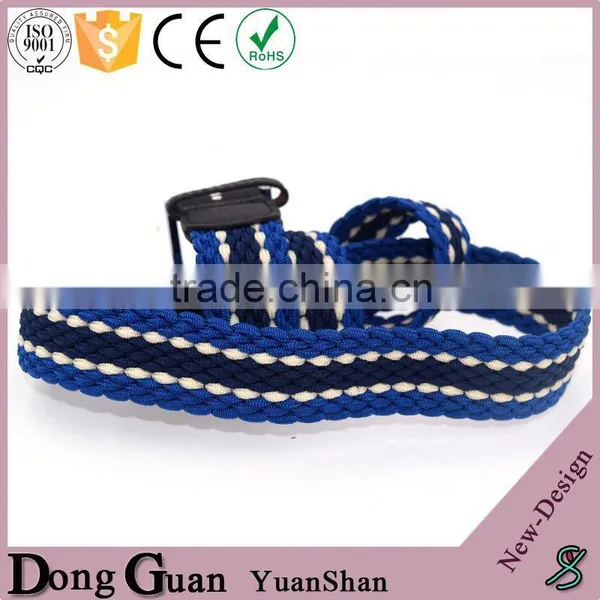 2016 Hot Sale Italian Leather Belt Business Needlepoint Colorful Canvas photo-4