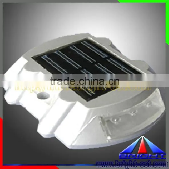 Top Quality Waterproof Aluminium Led Solar Road Stud,2*3pcs Superbright Led Traffic Light photo-6