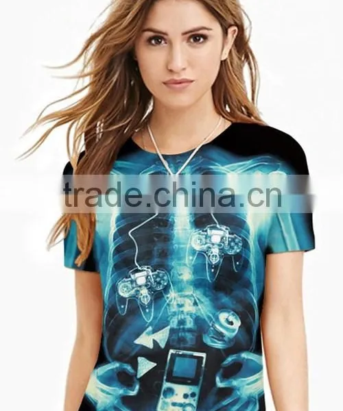 Wholesale Custom Accept Print Galaxy T-Shirt Womens Quality Choice photo-3