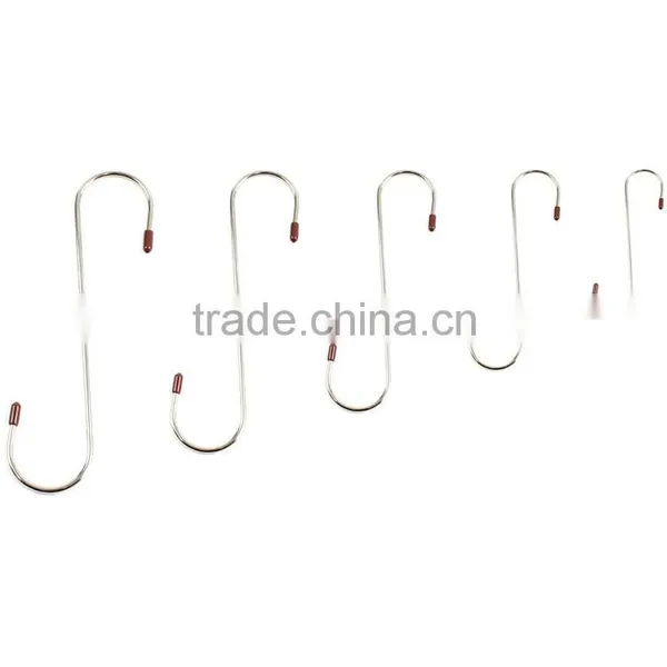 30cm metal stainless steel boot S shaped hooks