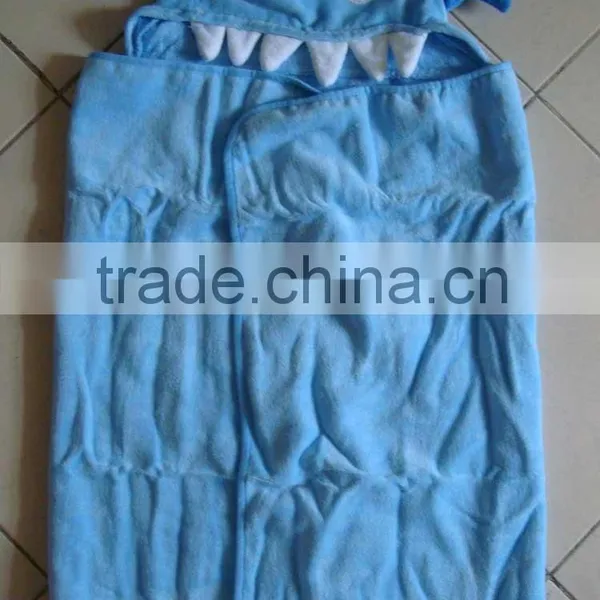 Baby Poncho Bath Towel Kids Hooded Towel