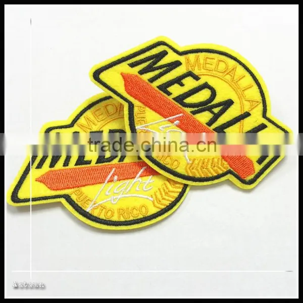 Embroidery Patches Customized Colorful 3D Logo Self-sdhesive Patches photo-4