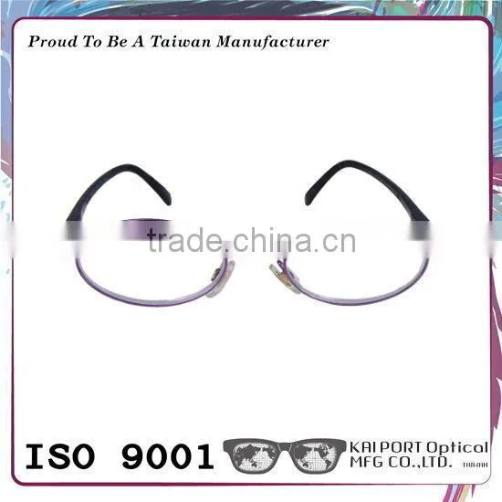 Retro Round Style Shape and Copper Material Frame Prescription Eyeglasses photo-4