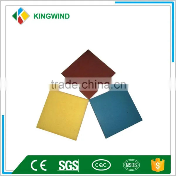 Cost Price!!! Factory Safety Indoor Strong Interlocking Rubber Gym Tiles photo-3