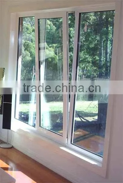Plastic Upvc Tilt and Turn Window,Europe Style Pvc Tilt and Turn Window