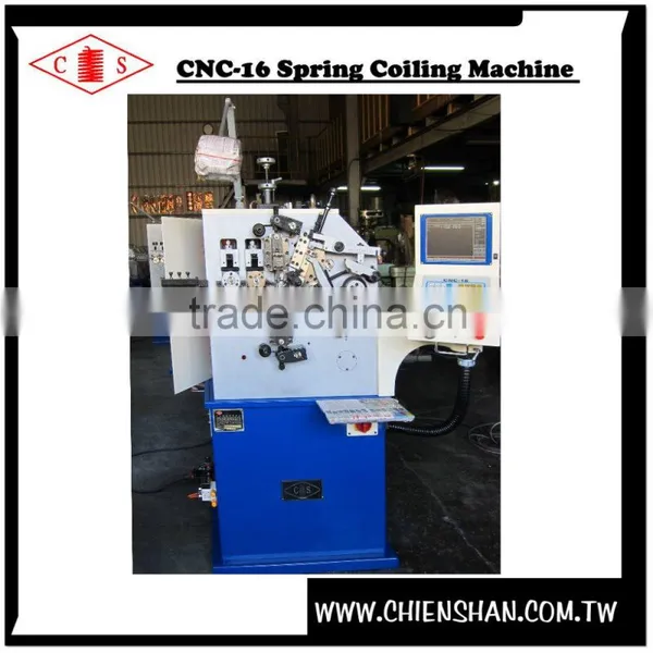 CNC-1623 Taiwan Manufacturer Multifunctional High Efficiency Spring Machine photo-2