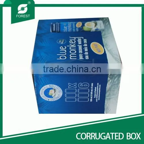 2015 New Design Customized Corrugated Box for Pure Water photo-5
