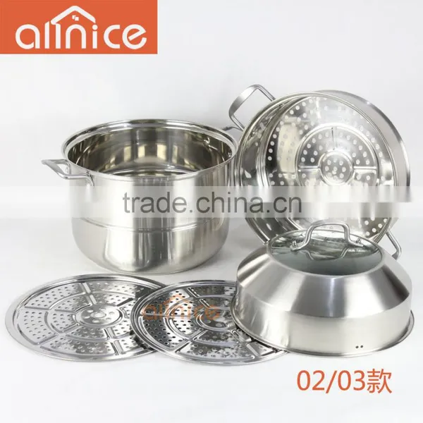 New Stainless Steel Couscous With Steamer Couscous Pot/High Grade Couscoussier/food Steamer Pot photo-6