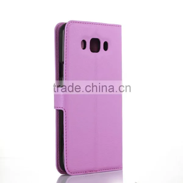 Litchi Wallet Pu Leather Cell Phone Leather Case For Sumsung Galaxy J710 2016 photo-4