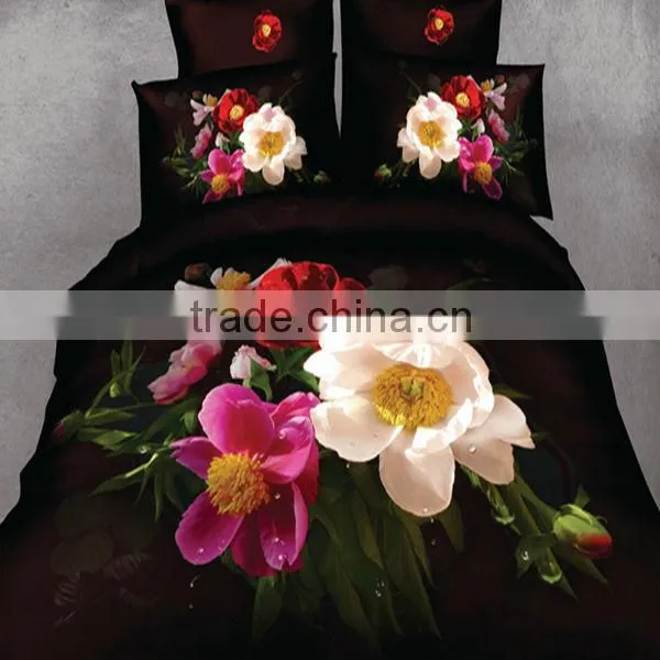 Shandong Elan Home Textile 3D Design 100% Cotton Bedding Sets