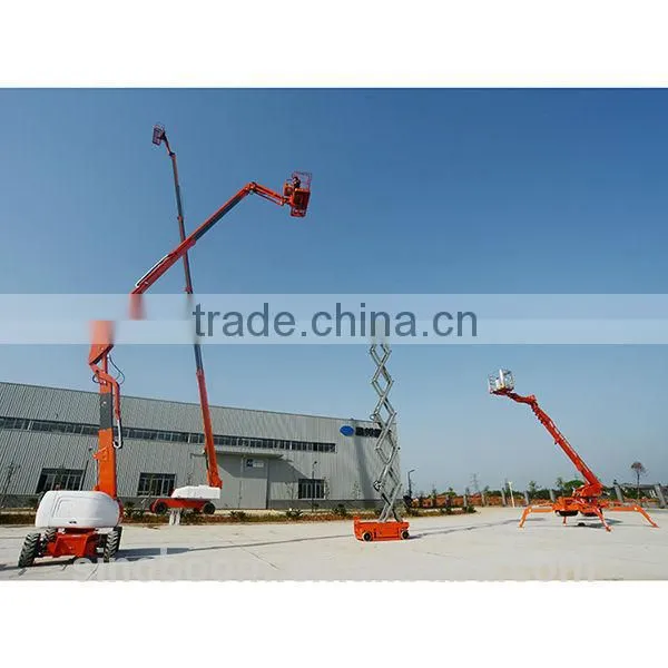 China Manufacturer Wholesale CE Approved Self-propelled Hydraulic Mobile Lift Platform/aerial Boom Lift photo-6