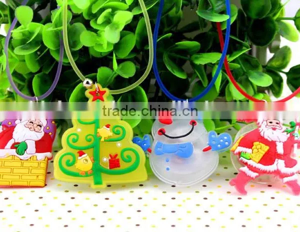 LED Flashing Christmas Father Necklace Pendant Glow Necklace photo-2