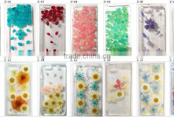 2016 Unique Design Real Flower Phone Cover Tpu Soft Phone Case for Iphone 6 photo-6