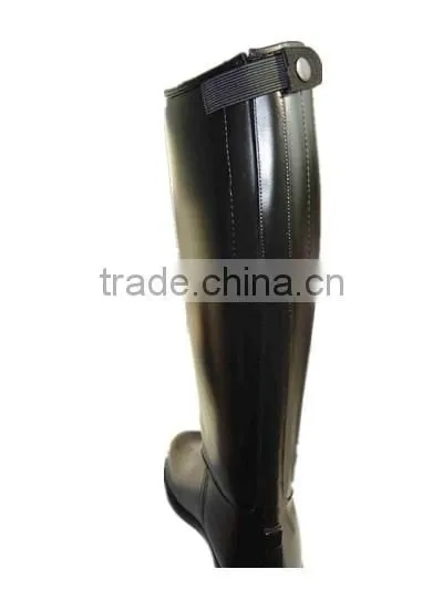 Pvc Leather Good Quality Equestrian Boot photo-3