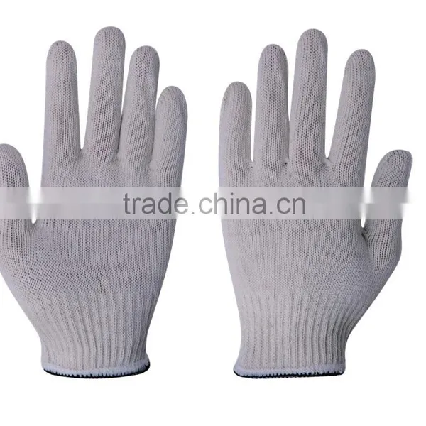 Cheapest Mixed Colorful Kintted Cotton Gloves Made in China photo-3